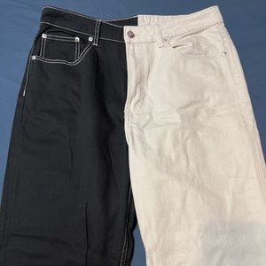 High Waist Straight Jeans